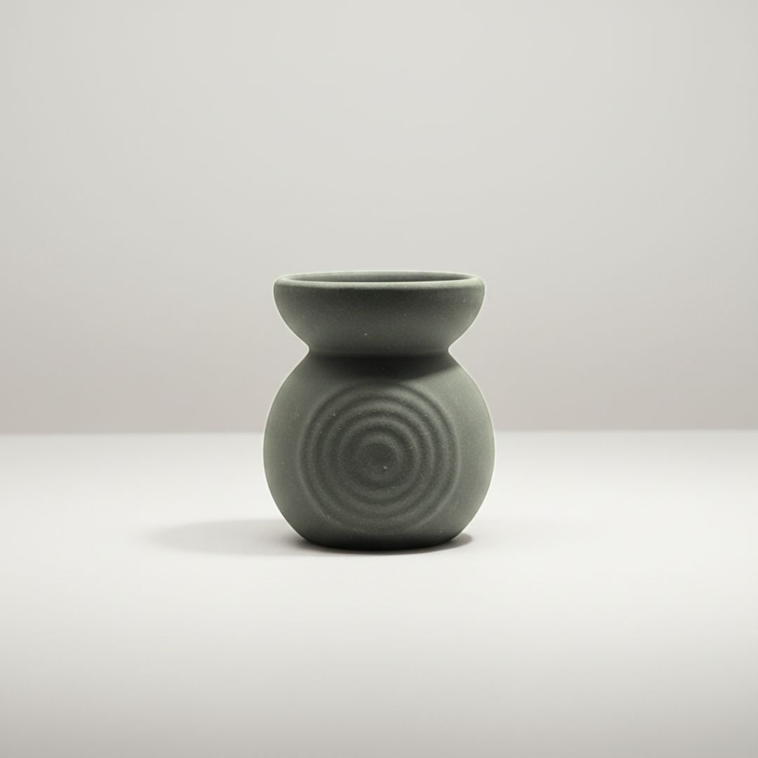 Olivgrüne Duftlampe